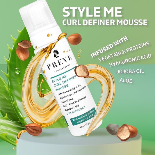 Стилизиращ мус за обем и дефиниция на къдрици Style Me 230 ml