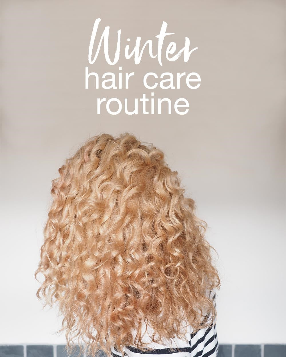 Зимна рутина за къдрава коса
