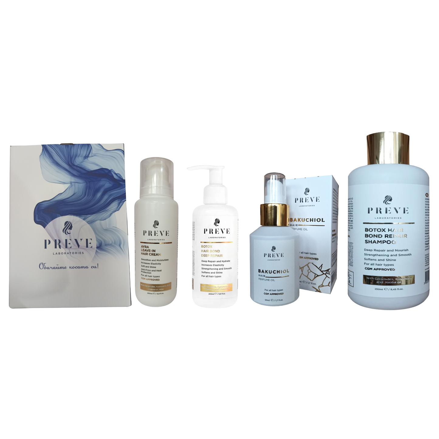 Терапия за дълбоко възстановяване и овлажняване на суха и увредена коса с Botox ефект