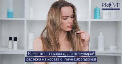 Терапевтичен безсулфатен шампоан против косопад и за стимулиране растежа на косата 250 мл